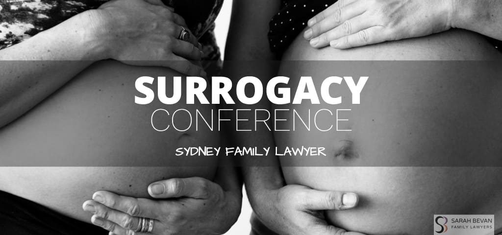 Surrogacy Conference Australia Lawyer