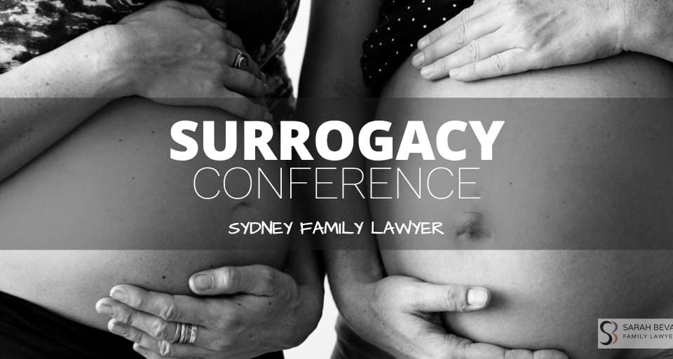 Surrogacy Conference Australia Lawyer
